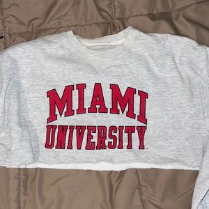 Miami Crop sweatshirt